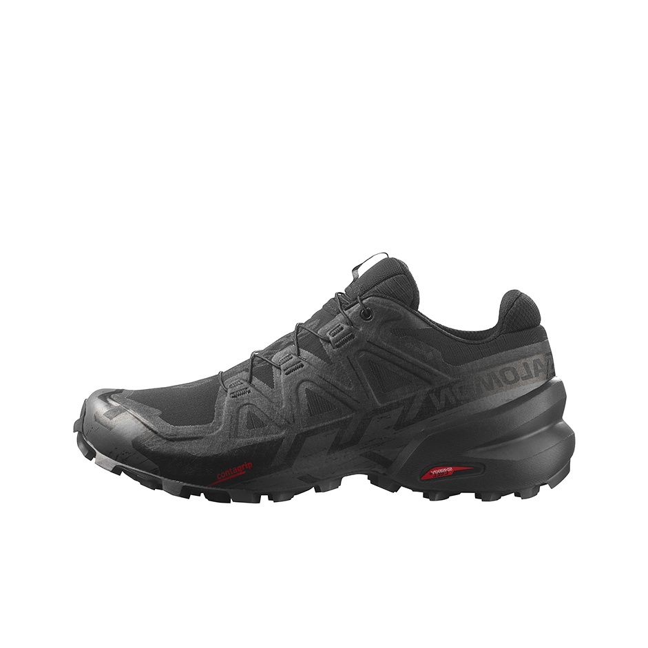 Salomon Shoes Speedcross 6 - รองเท้าวิ่งเทรลสำหรับผู้ชาย SALOMON Speedcross 6 สีดำ รุ่น
