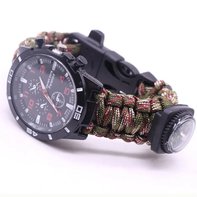 นาฬิกาอเนกประสงค์สำหรับกิจกรรม - Fire Starting Kit บทวิจารณ์และราคา