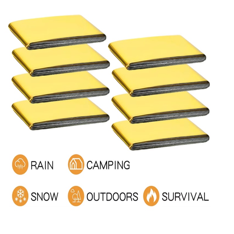 ผ้าห่มฉุกเฉินไมลาร์ฟอยล์แบบทนท - Emergency Mylar Tent บทวิจารณ์และราคา