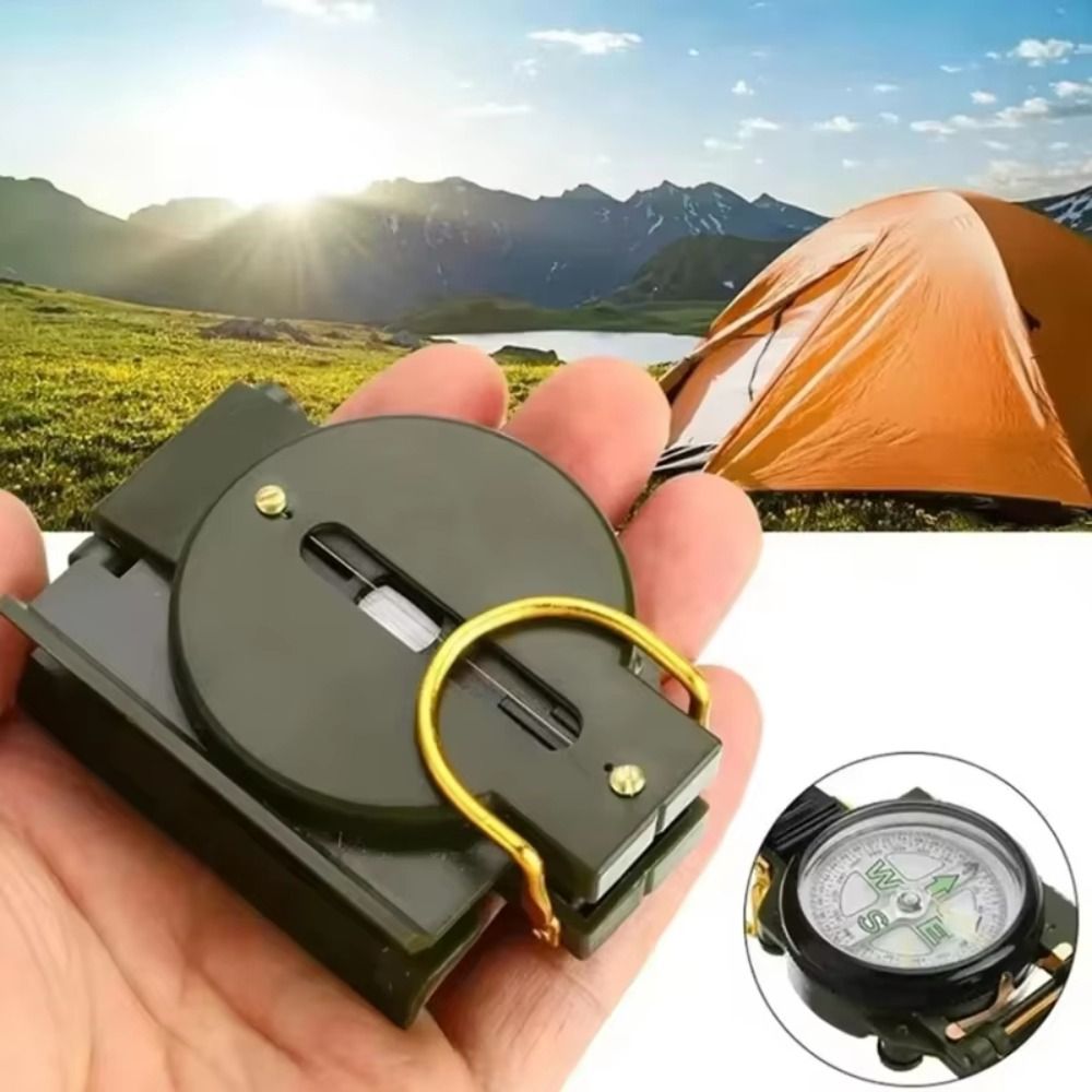 เข็มทิศกันน้ำสำหรับมืออาชีพ โค - Compass Lensatic บทวิจารณ์และราคา
