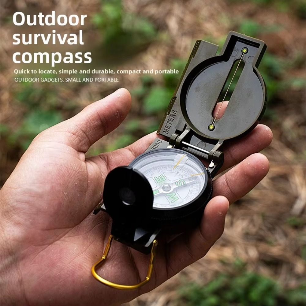 เข็มทิศกันน้ำสำหรับมืออาชีพ โค - Compass Lensatic บทวิจารณ์และราคา