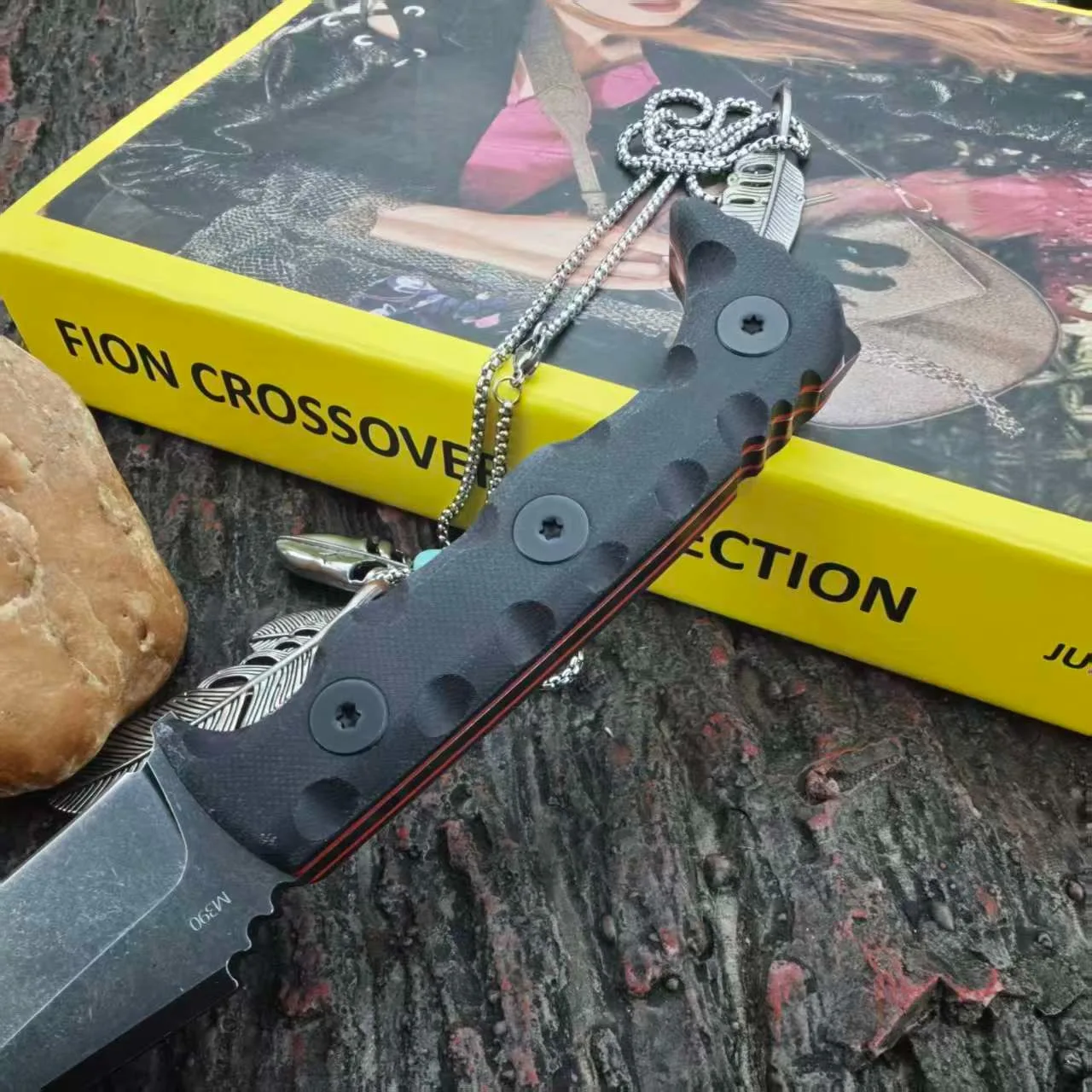 มีดพกอเนกประสงค์ EDC สำหรับแคม - Bushcraft Knife Fixed บทวิจารณ์และราคา