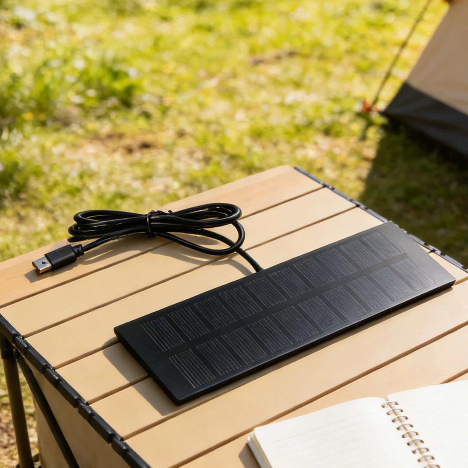 5W 5V แผงโซลาร์เซลล์แบบพกพา US - Solar Emergency Charger บทวิจารณ์และราคา