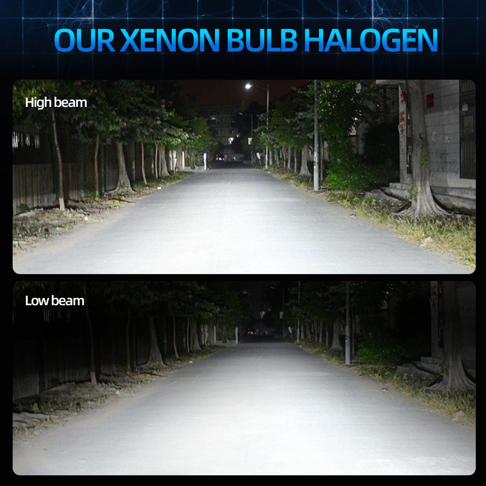 6x คอมโบ LED ไฟหน้า 9005 H11 ไ - Compass Lensatic บทวิจารณ์และราคา